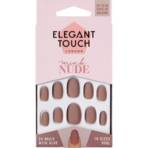 Elegant Touch - Sztuczne paznokcie - Nails Nude Collection Mink