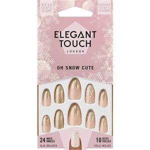 Elegant Touch - Sztuczne paznokcie - Oh Snow Cute
