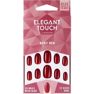 Elegant Touch - Tekokynnet - Polish Nails Ruby Red