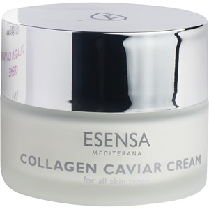 Esensa Mediterana Age Defence - Revitalisierende Anti-Aging Pflege Collagen Caviar Cream Gesichtspflege Damen