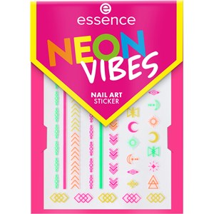 Essence Accessoires Neon Vibes Nail Art Sticker Nägel Damen 1 Stk.