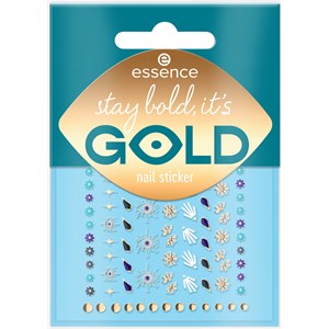 Essence Ongles Accessoires Stay Bold, It's GOLD Nail Sticker 88 Stk.