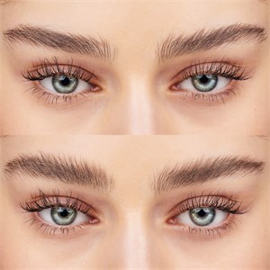 Essence - Augenbrauen - Thick & Wow! Fixing Brow Mascara + Volumizing Fibers
