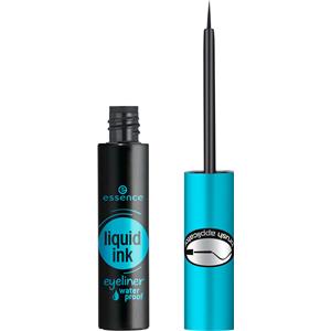 Essence Augen Eyeliner & Kajal Liquid Ink Eyeliner Waterproof Nr. 02 Ash Brown 3 Ml