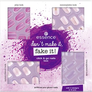 Essence - Kunstnägel - Don't Make It, Fake It! Click & Go Nails Box