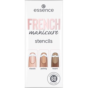 Essence - Artificial nails - French Manicure Stencils