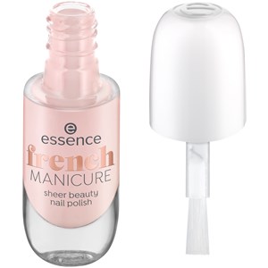 Essence Nägel Nagellack French MANICURE Sheer Beauty Nail Polish 01 Peach Please! 8 Ml