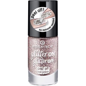 Essence - Lak na nehty - Glitter On Glitter Off Peel Off Nail Polish