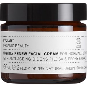 Evolve Organic Beauty - Moisturiser - Nightly Renew Facial Cream