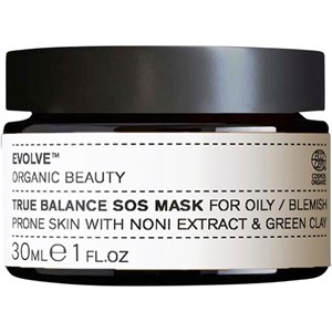 Evolve Organic Beauty Soin Du Visage Masques Pour Le Visage True Balance SOS Mask 60 Ml