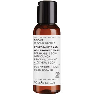Evolve Organic Beauty - Body Cleansing - Pomegranate & Goji Aromatic Wash