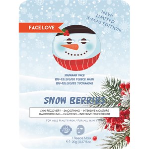 Face Love - Masks - Snowman Mask