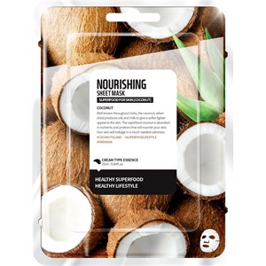 Farmskin - Máscaras - Superfood For Skin Nourishing Sheet Mask Coconut