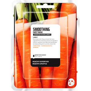 Farmskin - Masks - Superfood For Skin Smoothing Sheet Mask Carrot