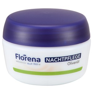 Florena Pflege Gesichtspflege Nachtpflege Olivenöl 50 Ml
