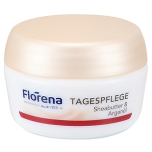 Florena Pflege Gesichtspflege Tagespflege Sheabutter & Arganöl 50 Ml
