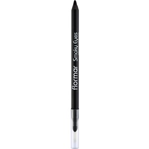 Flormar Maquillage Des Yeux Eyeliner Smoky Eyes Waterproof Eyeliner 001 Carbon Black 1,10 G