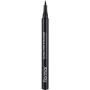 Flormar Maquillage Des Yeux Eyeliner Ultra Thin Eyeliner 001 Black 1 Ml