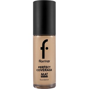 Flormar Teint Make-up Foundation Perfect Coverage Mat Touch 308 Fair Ivory 30 Ml