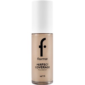 Flormar Teint Make-up Foundation Perfect Coverage SPF 15 101 Pastelle 30 Ml