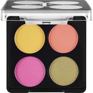 Flormar Augen Make-up Lidschatten Color Eyeshadow Palette 002 Black Dust 6 G