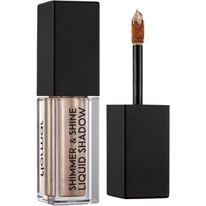 Flormar Augen Make-up Lidschatten Shimmer & Shine Liquid Shadow 3 Ambitious Gold 4,50 Ml