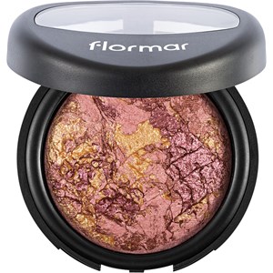 Flormar Maquillage Du Teint Rouge & Bronzer Baked Blush-On 055 Dual Gold 4 G