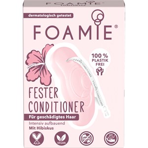 Foamie - Hair - Cabelo danificado Condicionador sólido de hibisco