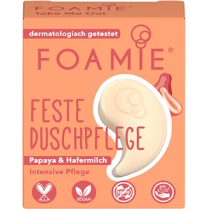 Foamie Feste Pflege Körper Papaya & Hafermilch Feste Duschpflege 20 G