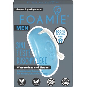 Foamie - Körper - Wasserminze & Zitrone 3in1 Feste Duschpflege