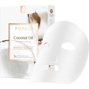 Foreo Maskenbehandlung UFO Mask Sheet Coconut Oil Feuchtigkeitsmasken Damen 20 G
