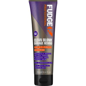 Fudge Haarpflege Shampoos Clean Blonde Damage Rewind Violet-Toning Shampoo 250 Ml
