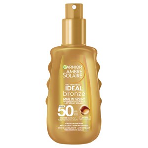 GARNIER Ambre Solaire Ideal Bronze Milk-in-Spray Sonnenschutzspray Mit LSF 50 Sonnenschutz Damen