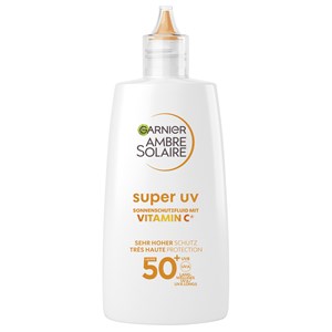 GARNIER Ambre Solaire Super UV Sonnenschutzfluid Anti-Dark-Spots Mit Vitamin C LSF 50+ Sonnenschutz Unisex