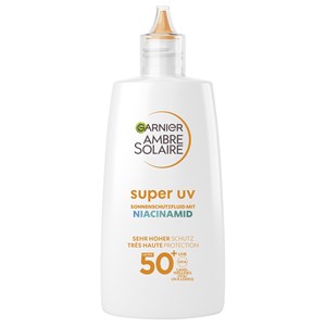 Ambre Solaire Super UV Niacinamid 50+ von GARNIER Sonnenschutzfluid LSF parfumdreams mit | Anti-Unreinheiten