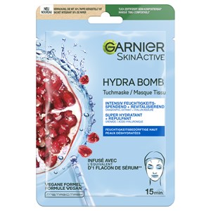 GARNIER - Cura idratante - Hydra Bomb Tuchmaske Granatapfel