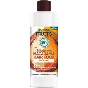 GARNIER Fructis Bändigendes Macadamia Hair Food Spülung Conditioner Damen 400 Ml