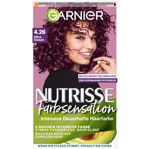 GARNIER Haarfarben Nutrisse Intensive Dauerhafte Haarfarbe Farbsensation 5.21 Intensives Violett 1 Stk.