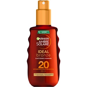 GARNIER Protection Solaire Care & Protection Ideal Bronze Huile Protectrice FPS 20 150 Ml