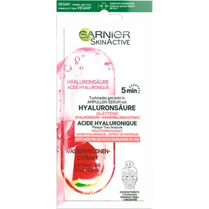 GARNIER Skin Active Ampullen Tuchmaske Wassermelonen-Extrakt Tuchmasken Damen 15 G