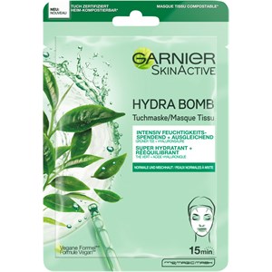 GARNIER - Skin Active - Hydra Bomb Tuchmaske Grüner Tee