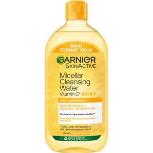 GARNIER Skin Active Mizellen Reinigungswasser All-in-1 Mit Vitamin C Mizellenwasser Damen 700 Ml