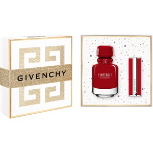 GIVENCHY L'INTERDIT Rouge Ultime Coffret Cadeau Eau De Parfum Spray 50 Ml + Le Rouge En Deep Velvet N° 37 1 Stk.