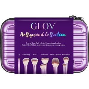 GLOV Visage Make-up Brush Set Lip Brush + Contouring Brush + Blush Brush + Concealer Brush 2x + Cheek & Powder Brush + Multifunction Brush 2x 1 Stk.