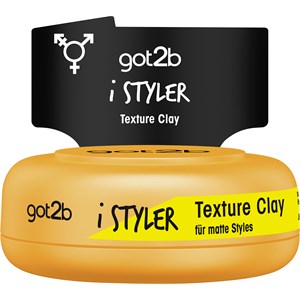 GOT2B Produits De Styling Crème, Gel & Cire IStylers Texture Clay 75 Ml