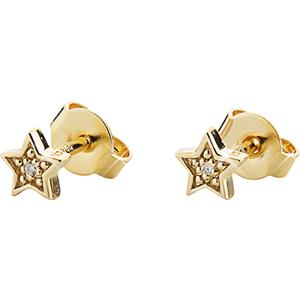 Accessoires Ohrringe Ohrstecker Stern Sterling Silber gelbgold plattiert 2 Stk. Accessoires Ohrringe Ohrstecker Stern Sterling Silber gelbgold plattiert 2 Stk.
