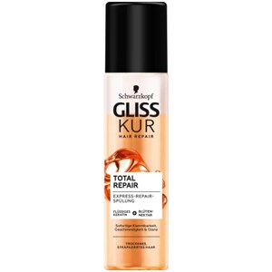 Gliss Kur - Hair treatment - Acondicionador de reparación exprés Total Repair