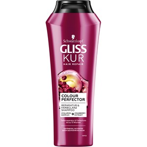 Gliss Kur - Shampoo - Colour Perfector Korjaus- ja värikiiltoshampoo