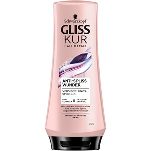 Gliss Kur Soin Des Cheveux Conditioner Lissant Anti-fourches Après-shampooing Lissant 200 Ml