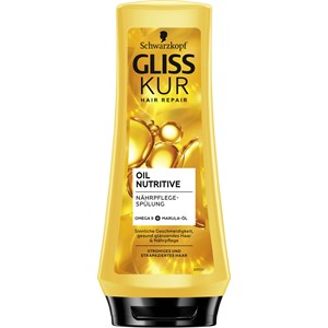 Gliss Kur Soin Des Cheveux Conditioner Après-shampooing Nourrissant Oil Nutritive 200 Ml